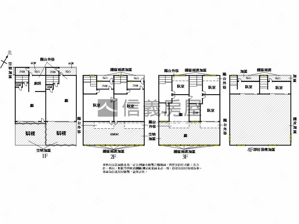 仁武面寬黃金店住房屋室內格局與周邊環境