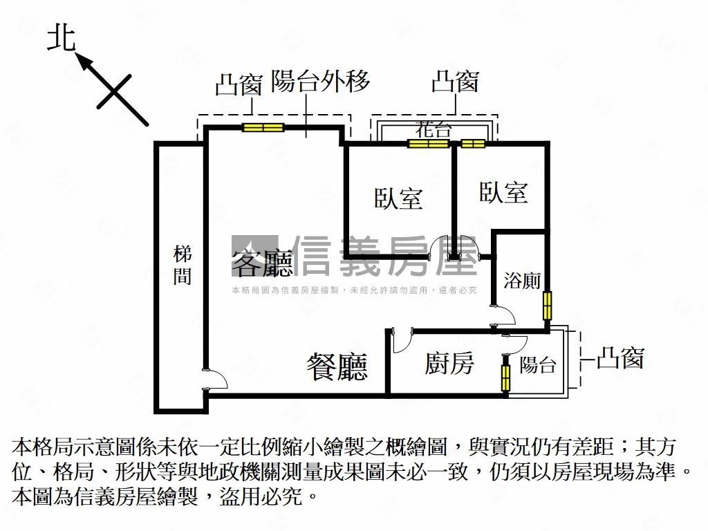三星報喜兩房車位房屋室內格局與周邊環境