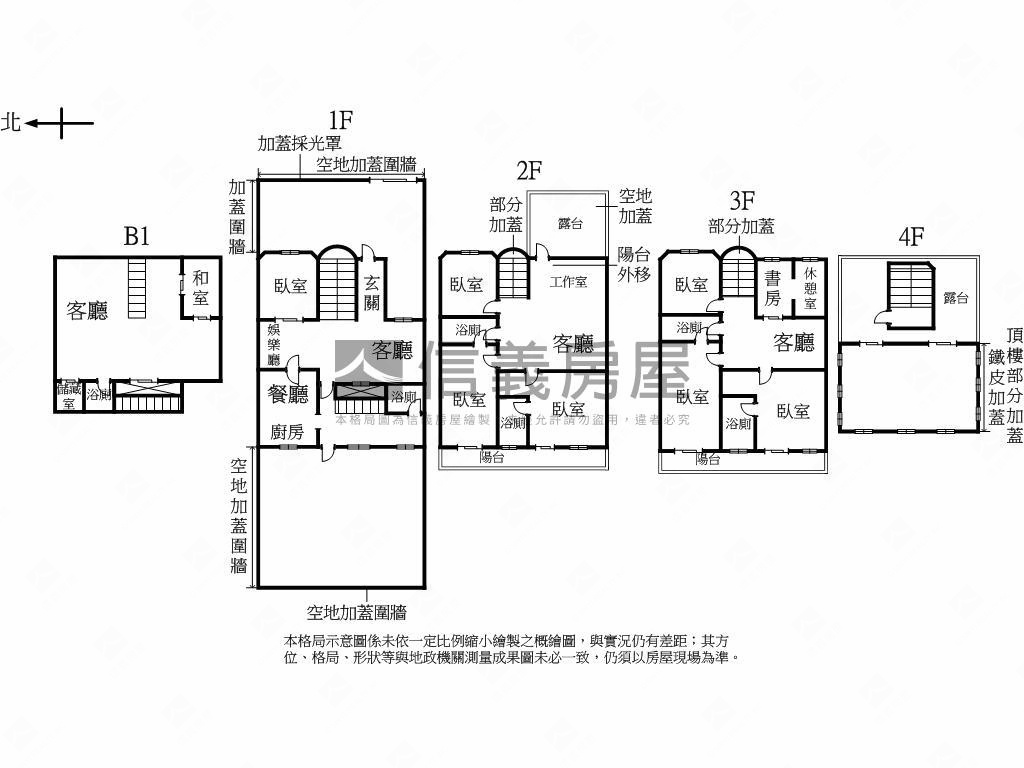 捷運市府可危老大面寬別墅房屋室內格局與周邊環境