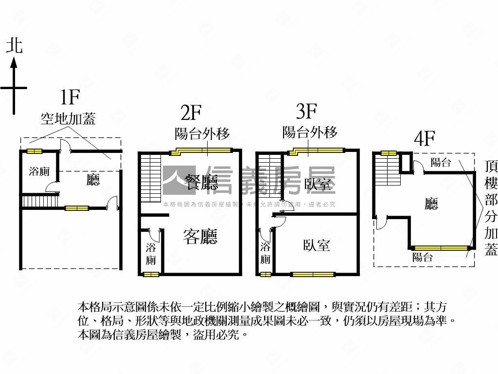 花壇全新大面寬透天４房屋室內格局與周邊環境