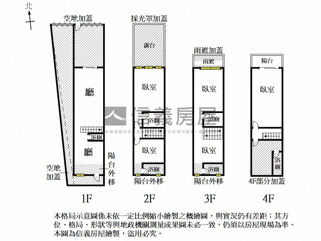 採光明亮大地坪透天房屋室內格局與周邊環境