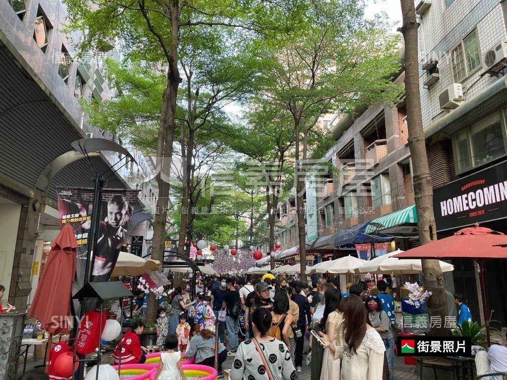 近市府文心路口透天房屋室內格局與周邊環境