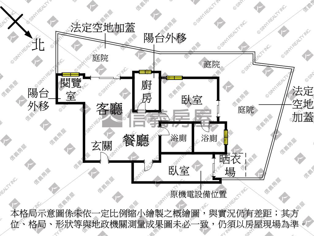 天母極致絕美大庭院戶房屋室內格局與周邊環境