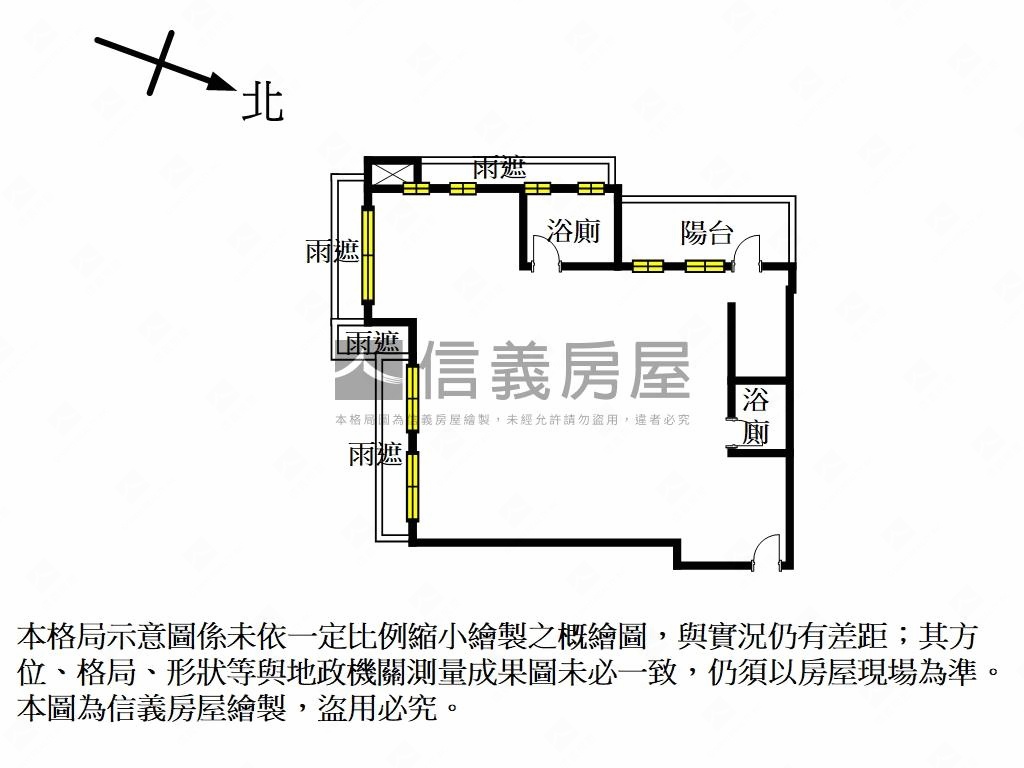 新莊副都心都峰苑面中庭房屋室內格局與周邊環境