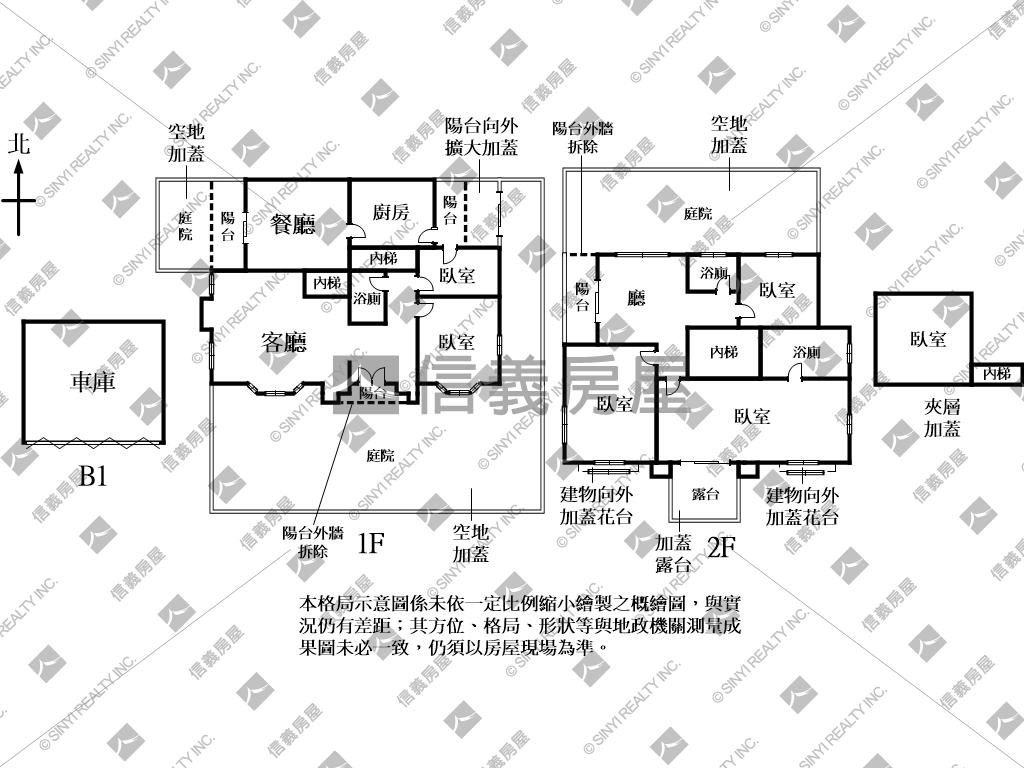 禾豐景觀庭院別墅房屋室內格局與周邊環境