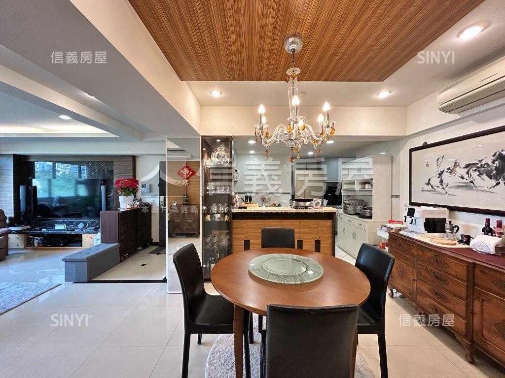 天母面公園景觀第一排美屋房屋室內格局與周邊環境