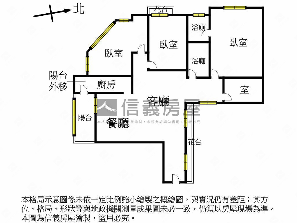 學區宅！高樓視野三房車位房屋室內格局與周邊環境