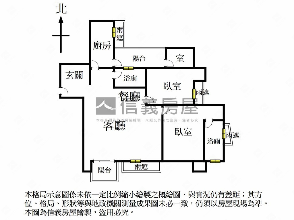 後山埤忠孝詠吉朝南面樹梢房屋室內格局與周邊環境