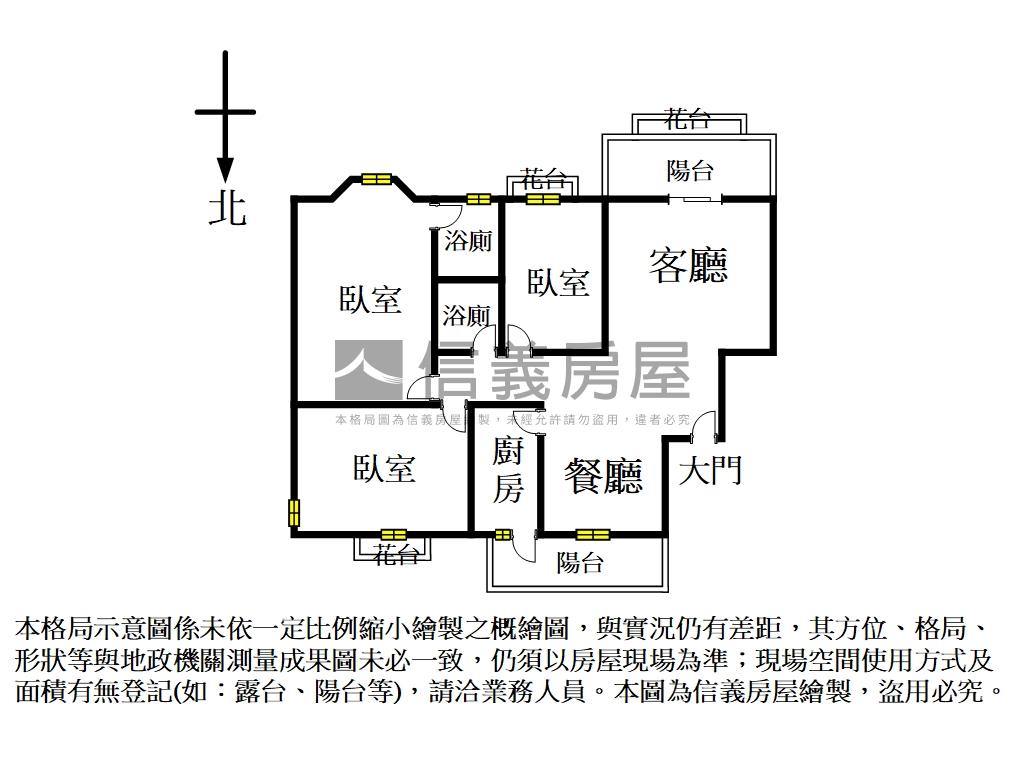 新接☆仁愛新城三房加坡平房屋室內格局與周邊環境