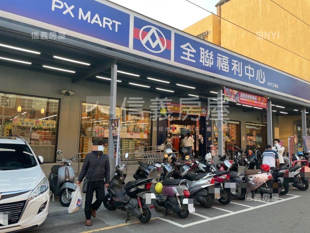 震後－近復興商圈視野兩房房屋室內格局與周邊環境