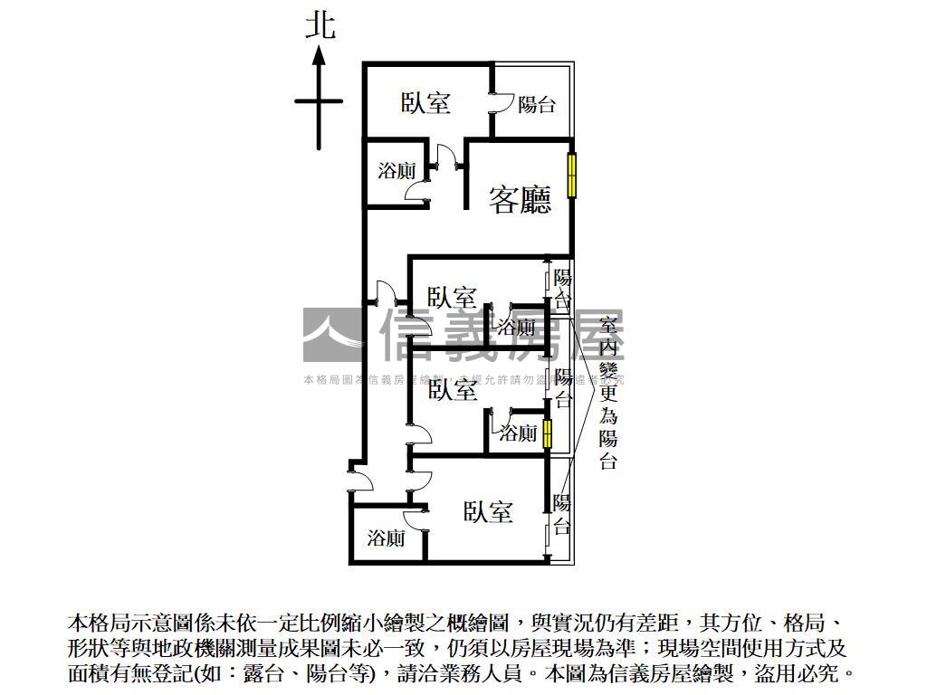 近勤美高投報電梯四套房屋室內格局與周邊環境