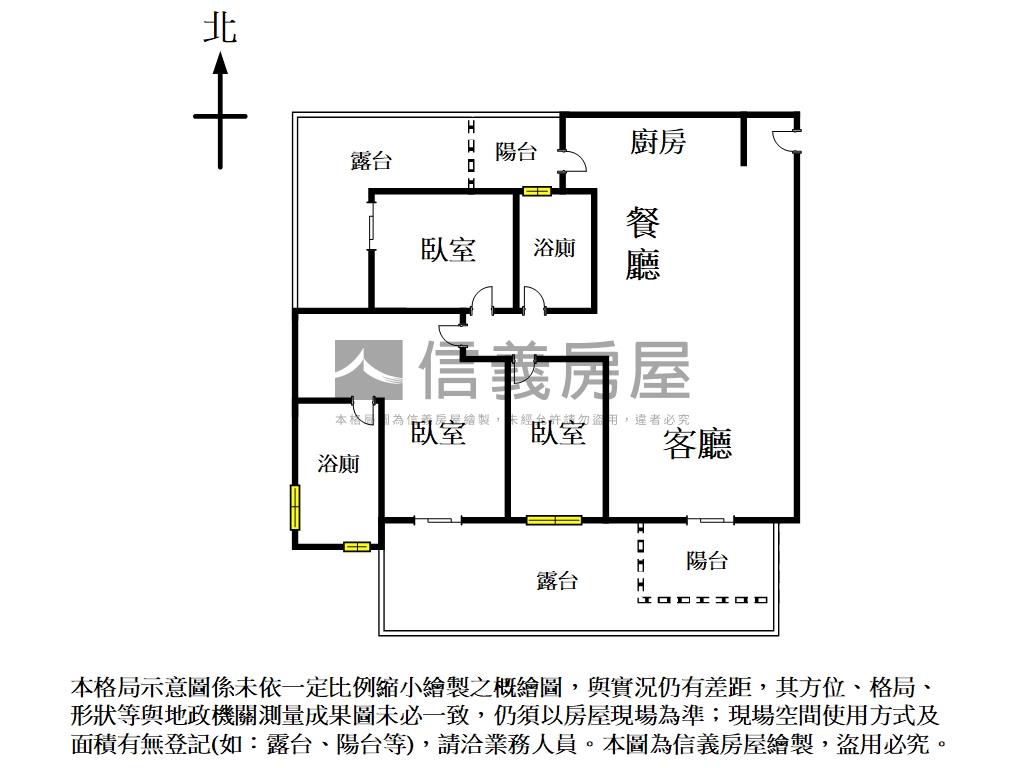 國泰美禾面公園大三房雙車房屋室內格局與周邊環境