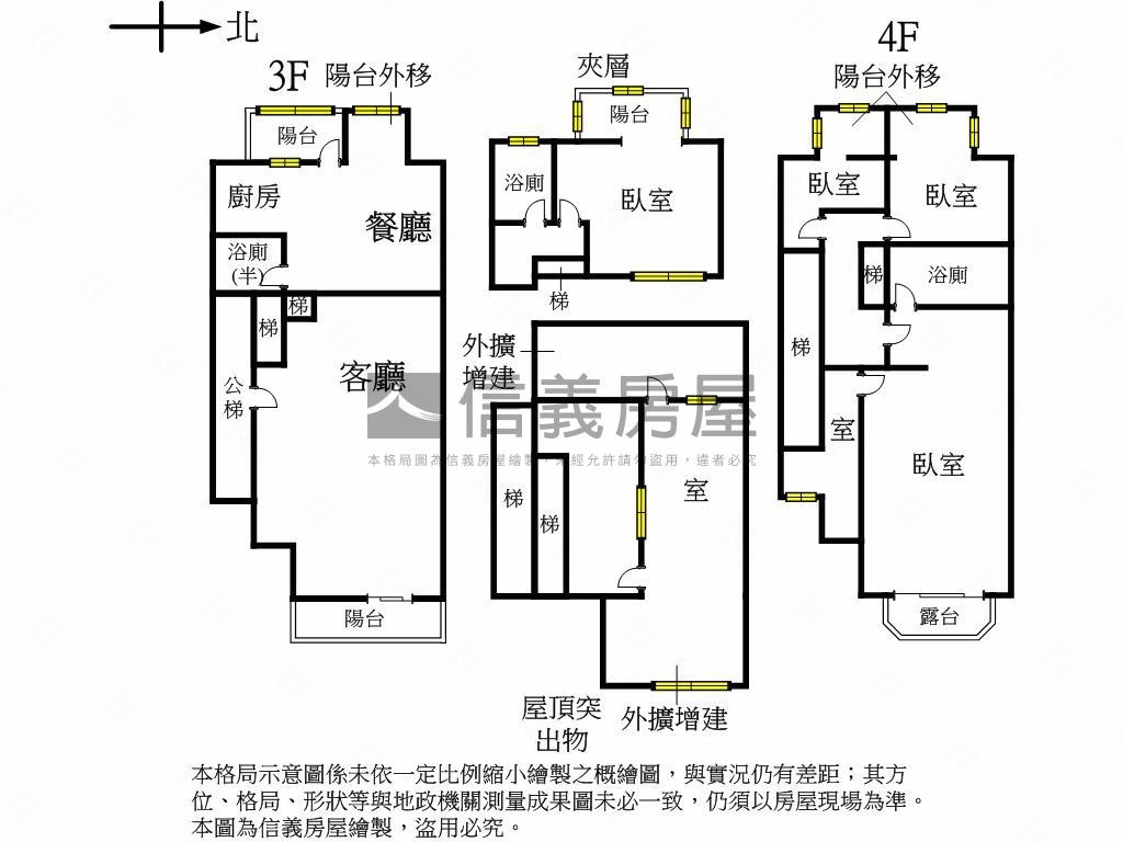 瓏山林１４巷福氣旺上疊房屋室內格局與周邊環境