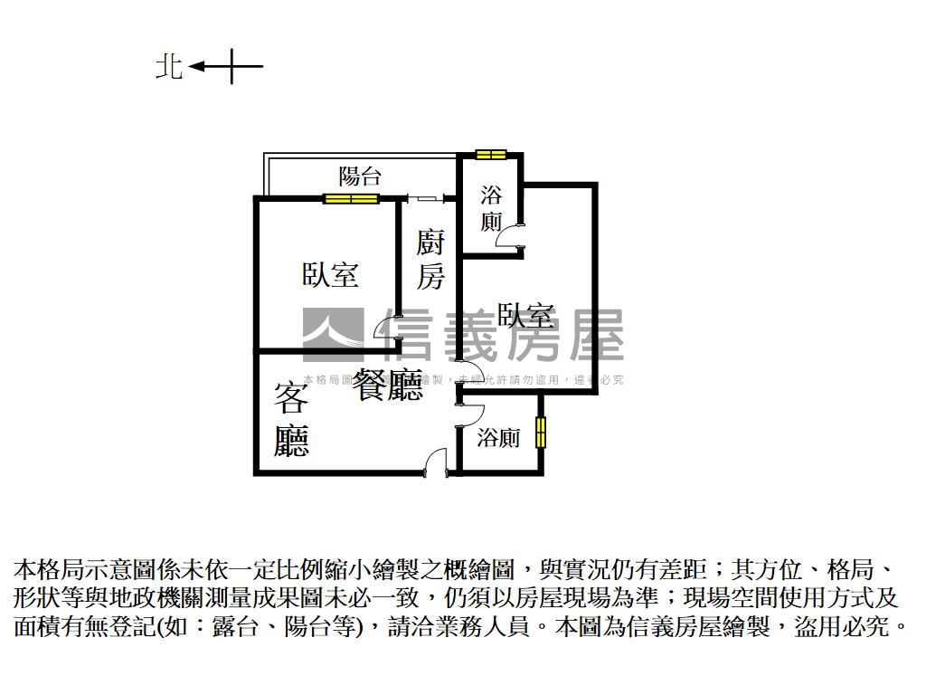 近南科丨兩房有景有車房屋室內格局與周邊環境