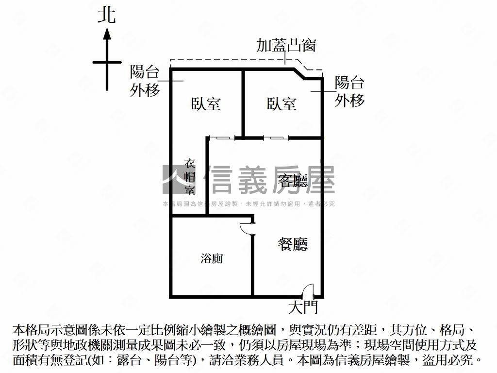 雙子星商圈捷運美兩房８樓房屋室內格局與周邊環境