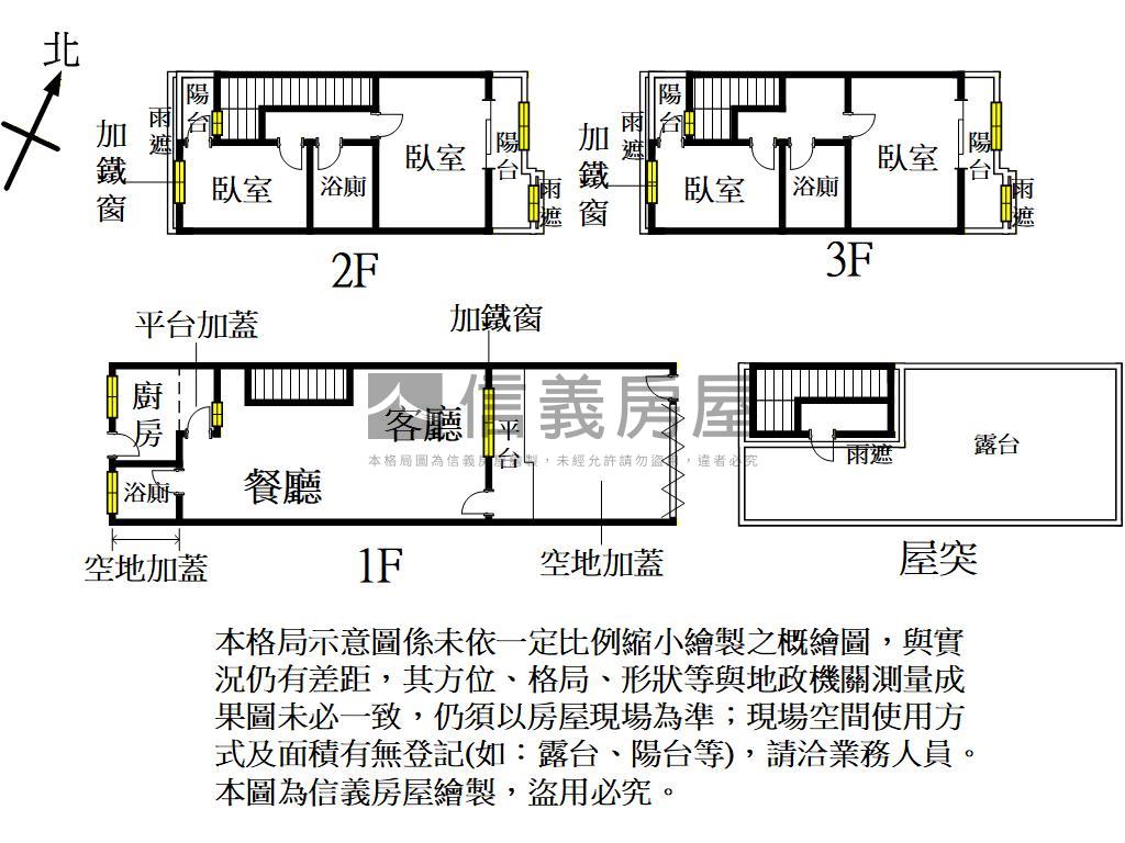 大空間透天稀有釋出房屋室內格局與周邊環境