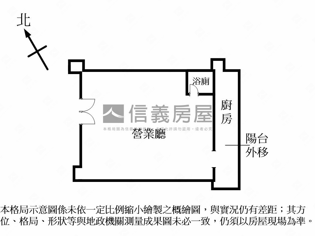 近捷運金店面ＳＵＢＷＡＹ房屋室內格局與周邊環境
