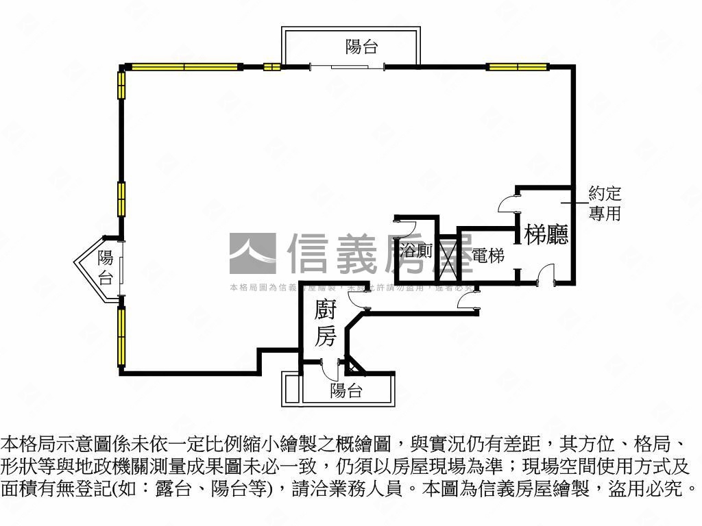 信義★玥隱★高樓美景房屋室內格局與周邊環境