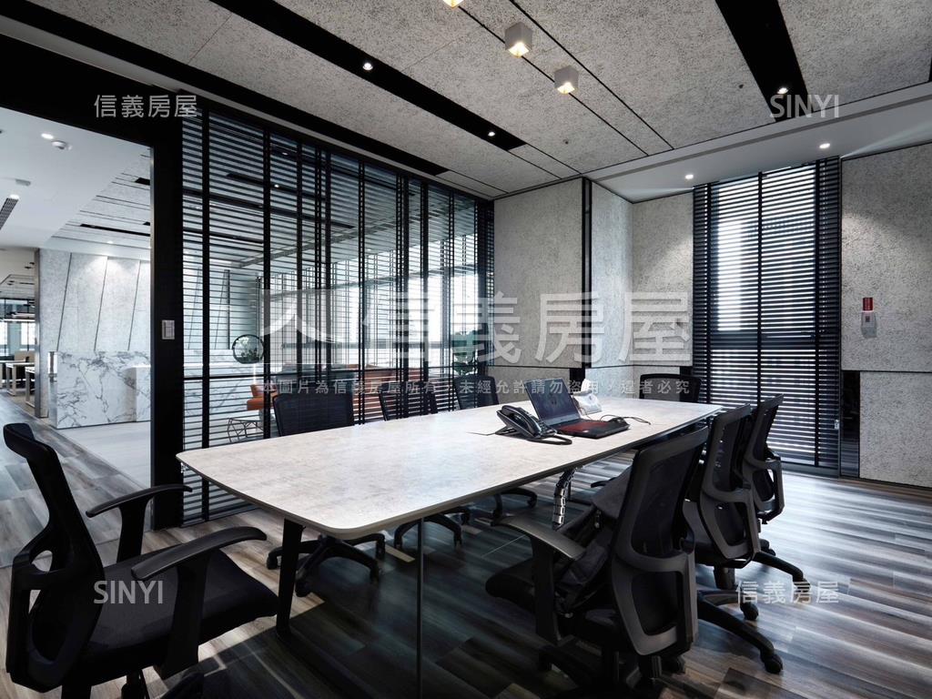 七期商辦美裝潢合併戶商辦房屋室內格局與周邊環境