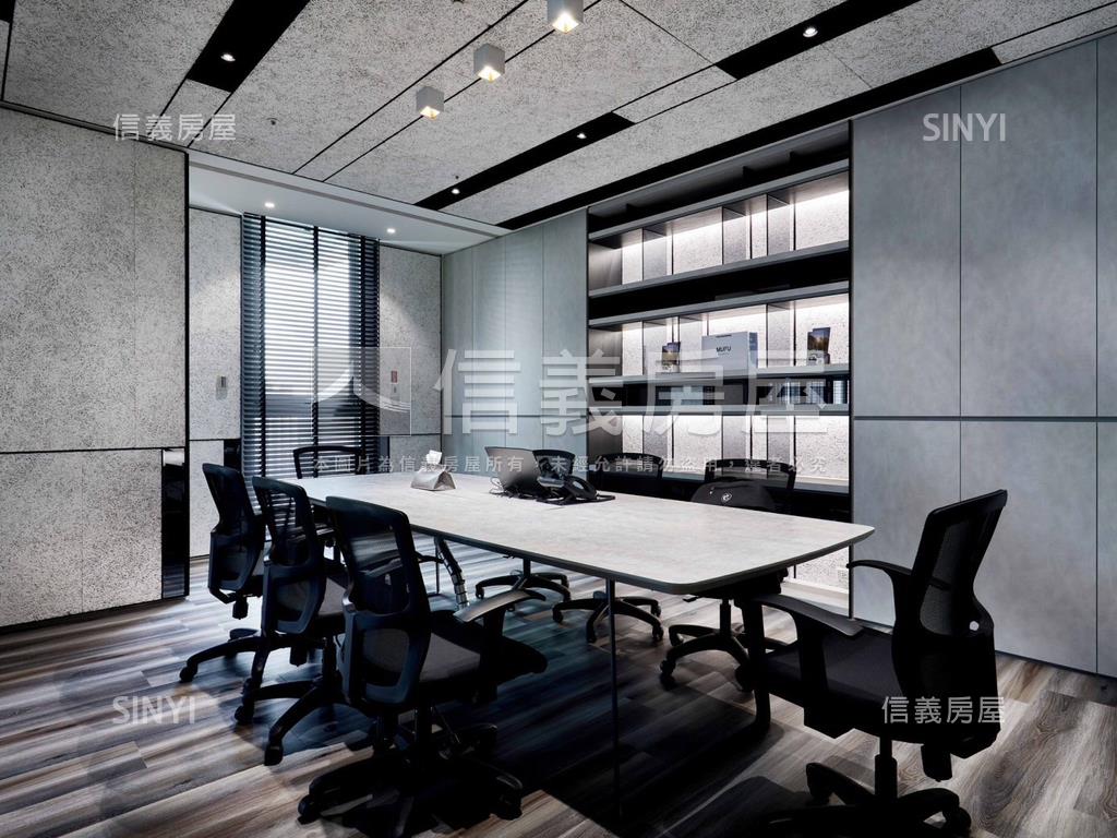 七期商辦美裝潢合併戶商辦房屋室內格局與周邊環境