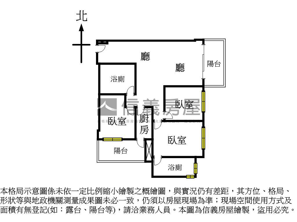 Ａ新未來景光三房車位房屋室內格局與周邊環境