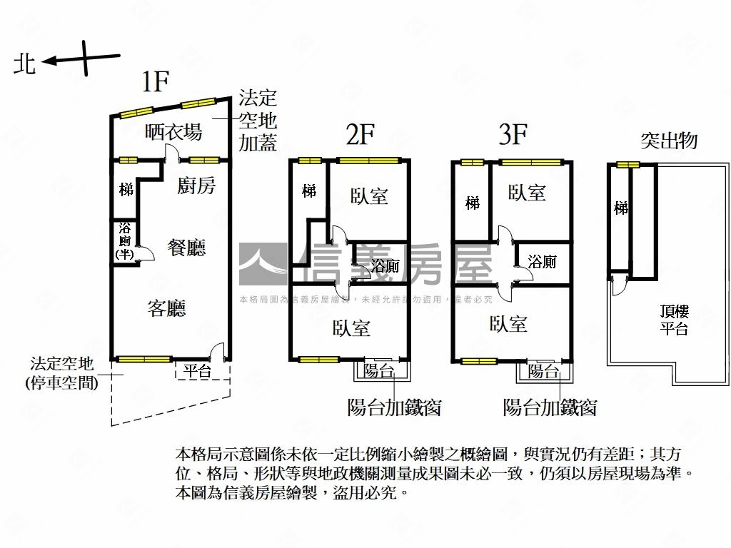竹北中華路溫馨美透天房屋室內格局與周邊環境