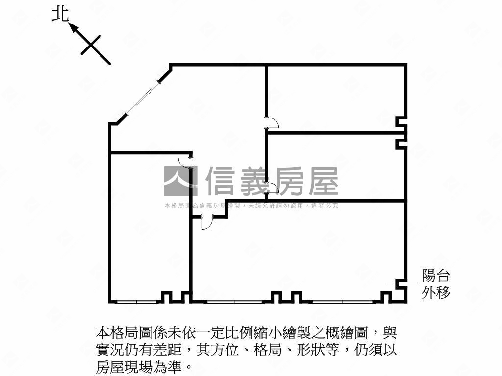 國際星鑽高樓稀有邊間商辦房屋室內格局與周邊環境