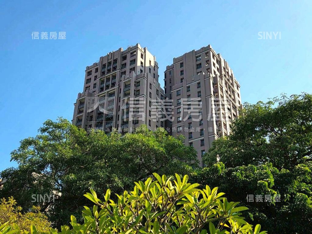 國泰美術觀道面綠園道樹海房屋室內格局與周邊環境