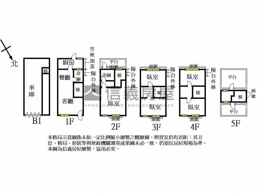 稀有釋出勝利六街臨路透天房屋室內格局與周邊環境