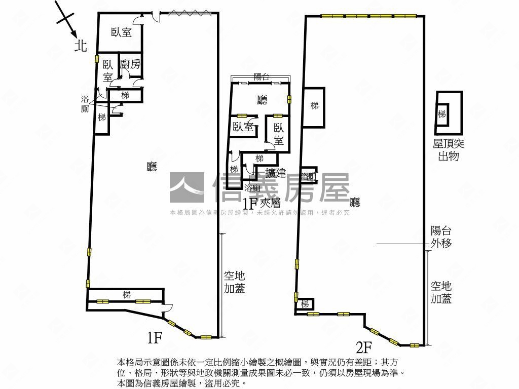 俊英街正路邊黃金透天店面房屋室內格局與周邊環境