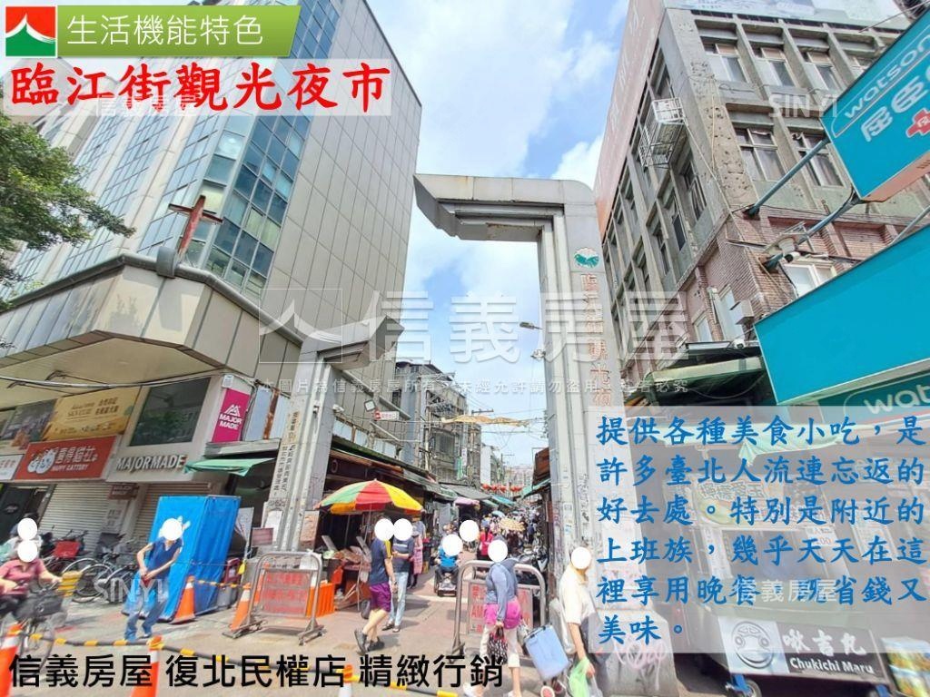 和平實小敦南四房坡平車位房屋室內格局與周邊環境