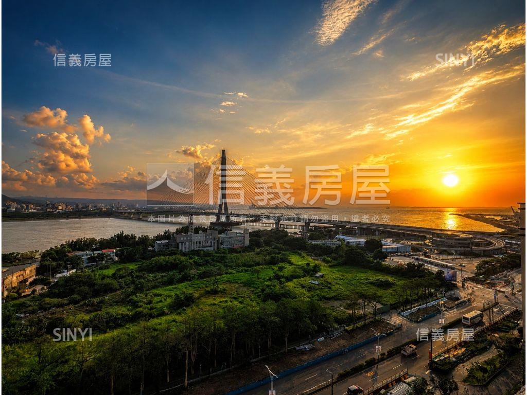 台北灣觀音山淡江大橋大戶房屋室內格局與周邊環境
