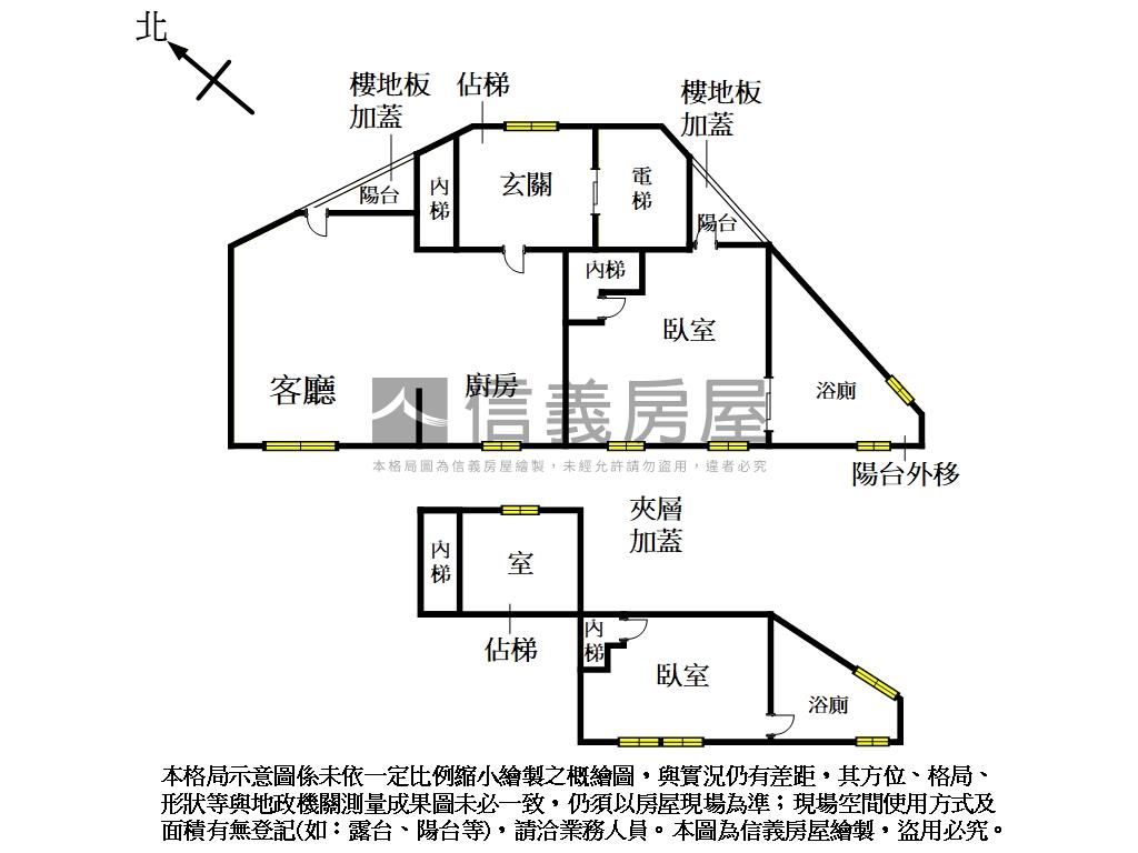 石牌公園挑高美宅房屋室內格局與周邊環境