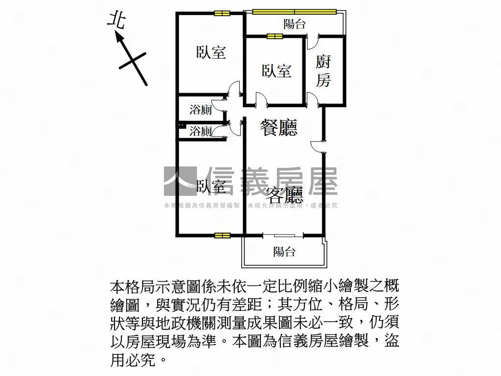 專任★春虹優質三房車位房屋室內格局與周邊環境