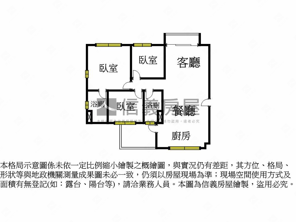 沒對手！豐原全新三房平車房屋室內格局與周邊環境
