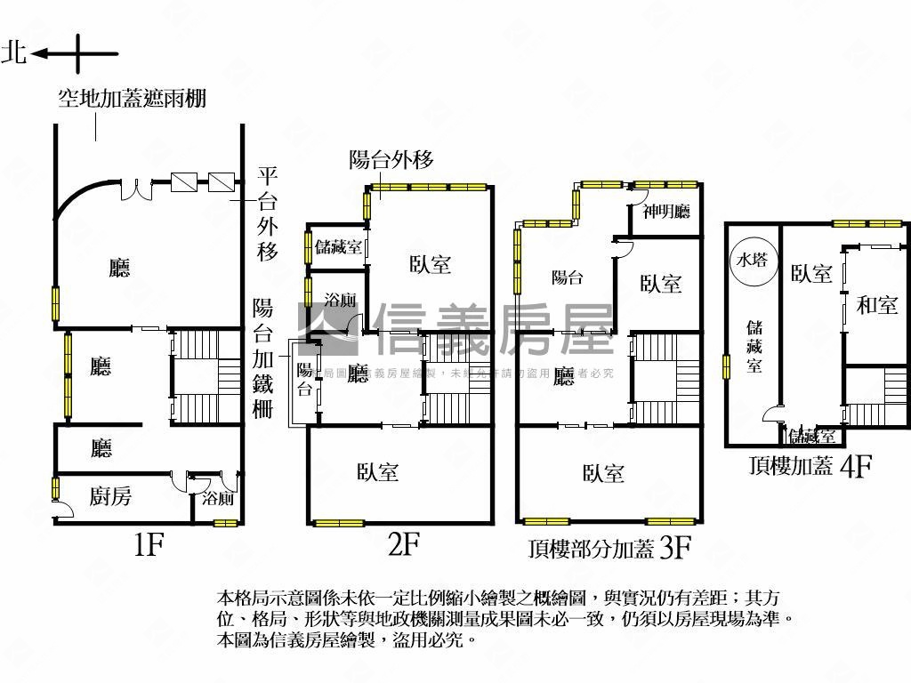 北屯透店好停車房屋室內格局與周邊環境