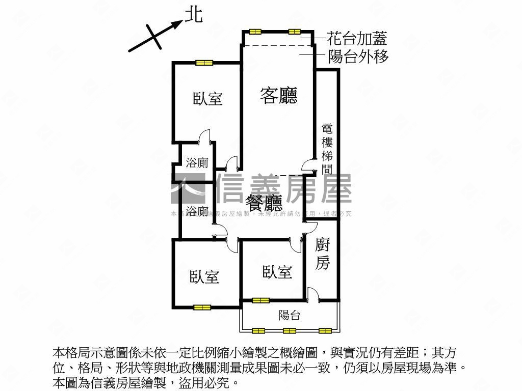台大御庭園電梯三房房屋室內格局與周邊環境