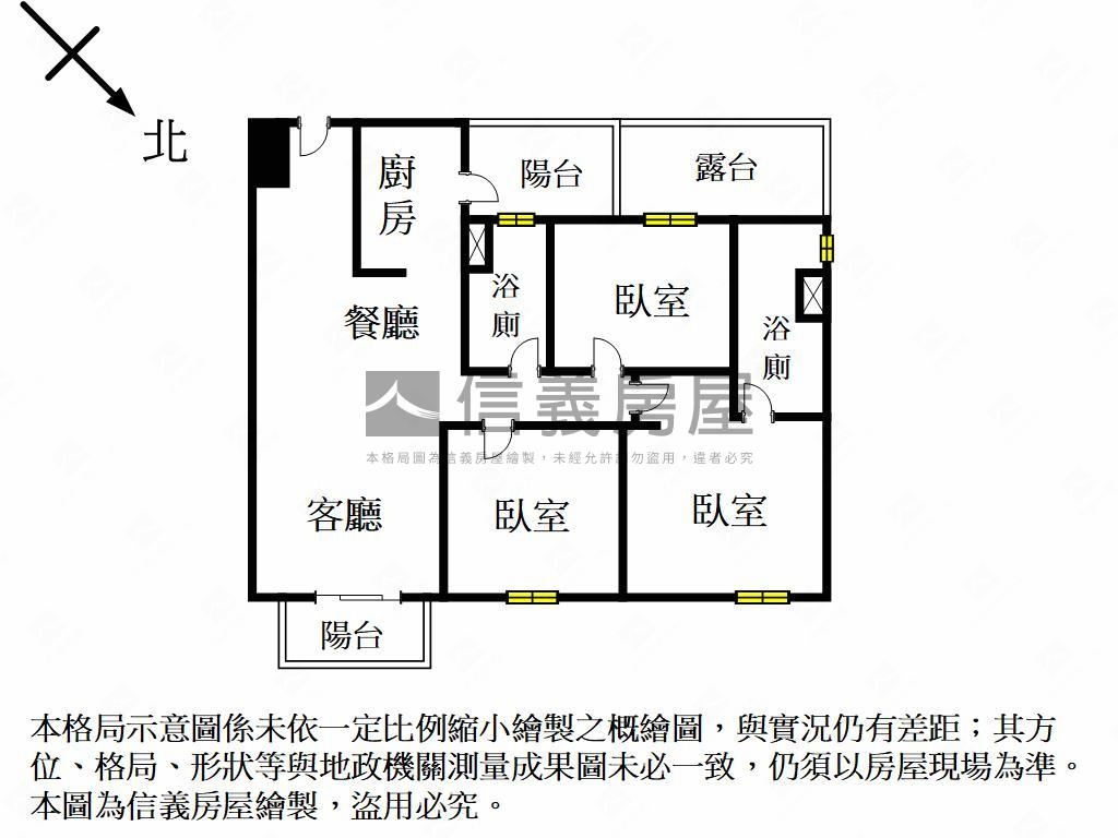太睿境樹梢露臺戶房屋室內格局與周邊環境
