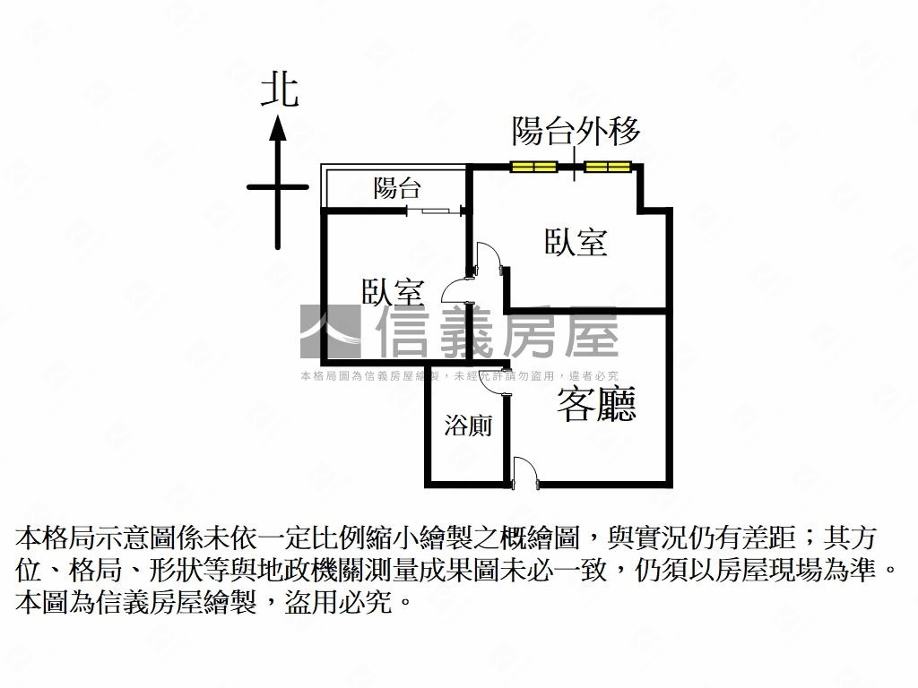 中山優質美裝潢兩房房屋室內格局與周邊環境