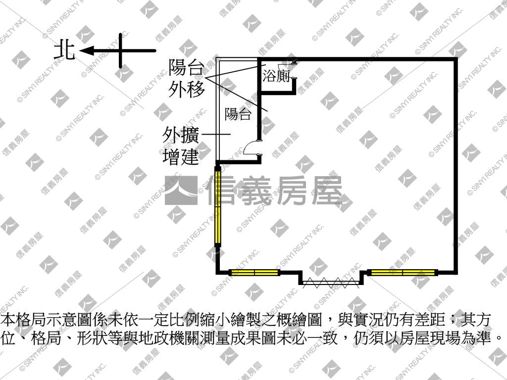 明日城勝華迎家黃金店面房屋室內格局與周邊環境