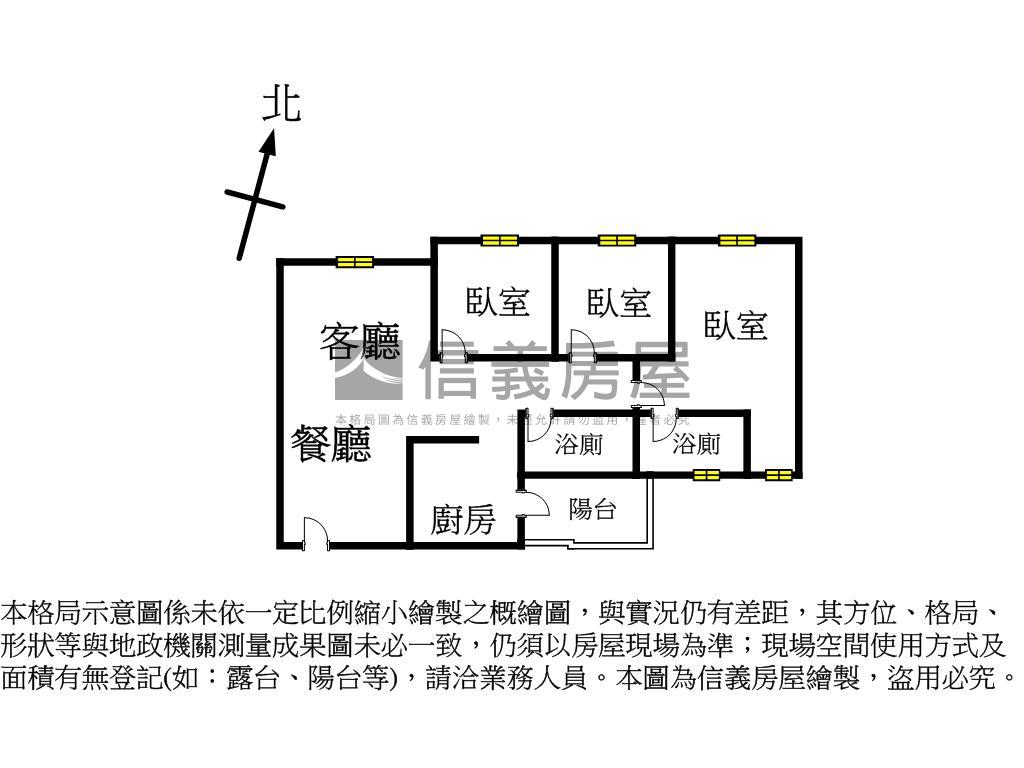 可麗都輕屋齡質感三房平車房屋室內格局與周邊環境