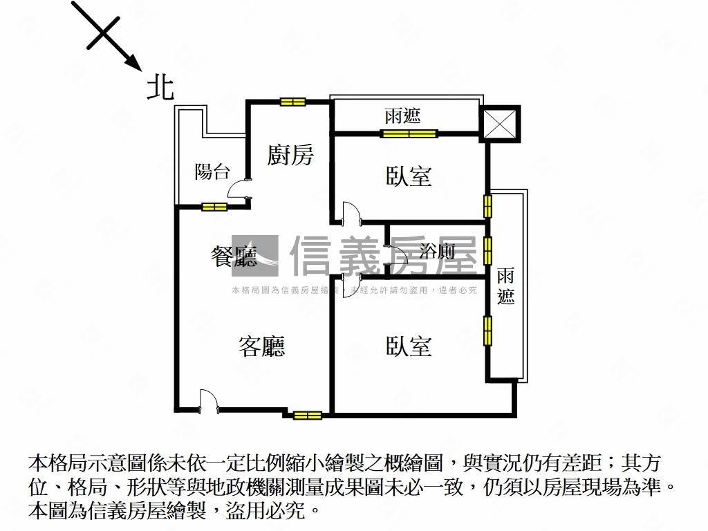 獨家＞經貿園區２房車位房屋室內格局與周邊環境