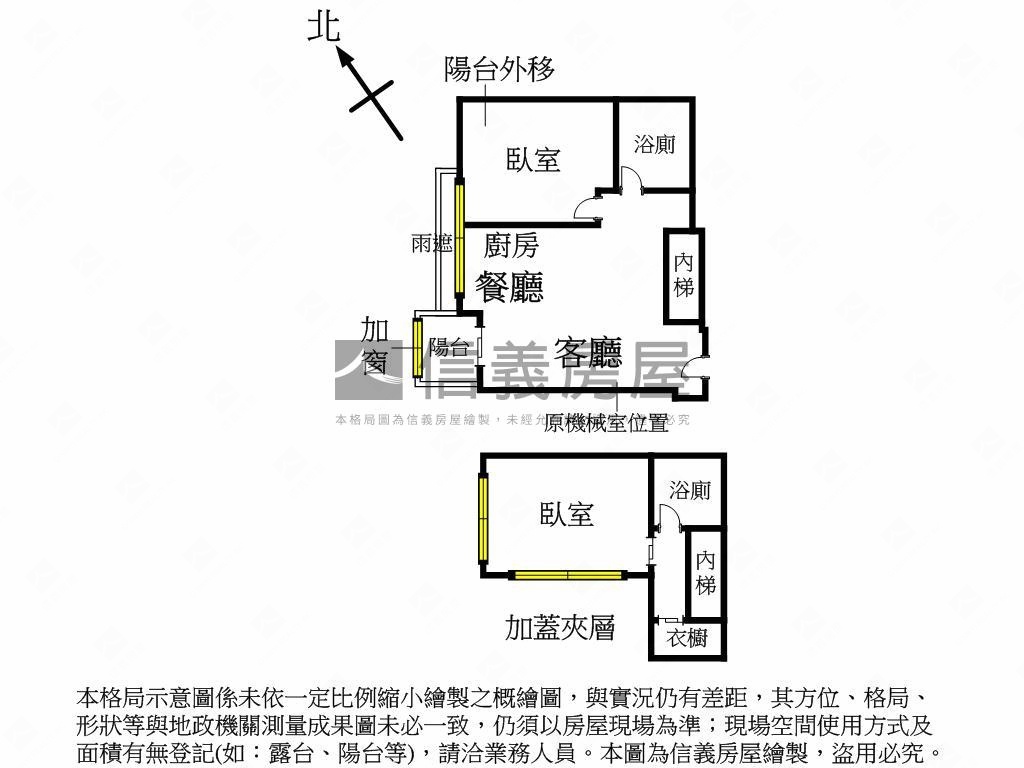 信義星座後棟戀戀美宅房屋室內格局與周邊環境