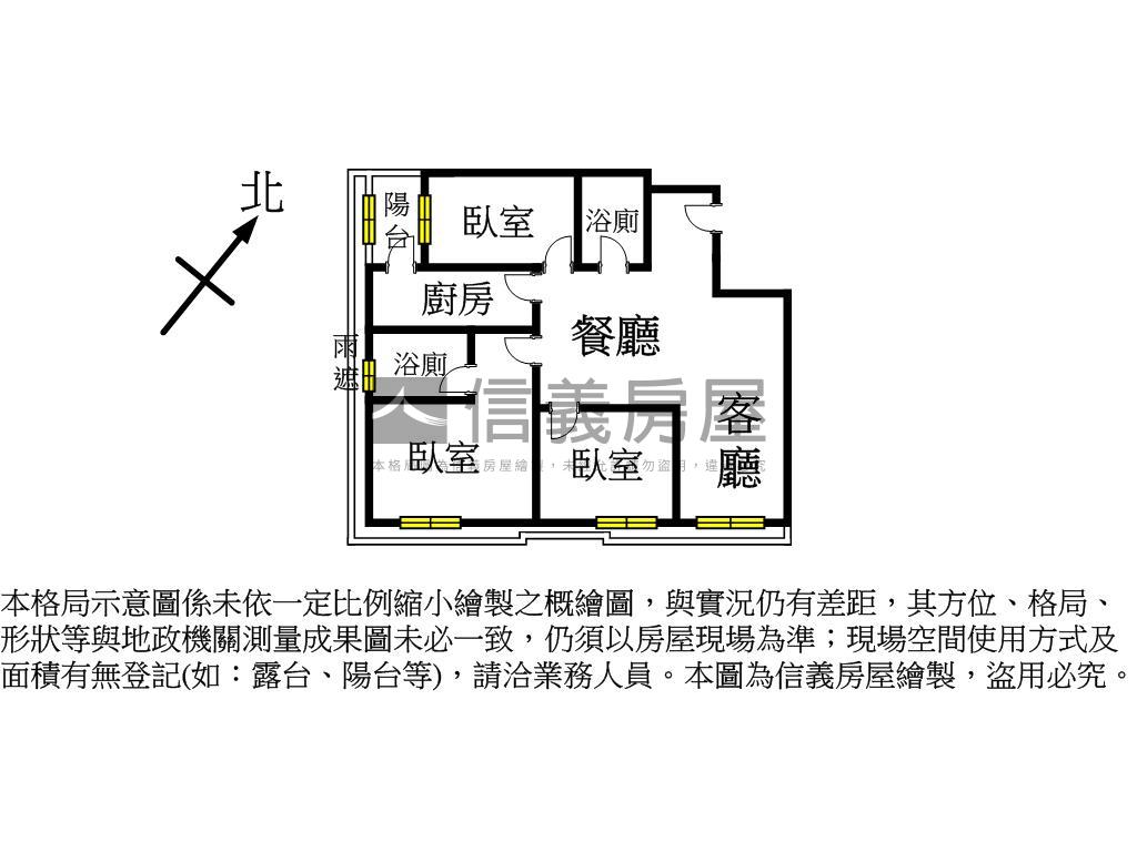 【臻愛巴黎】三房車位房屋室內格局與周邊環境