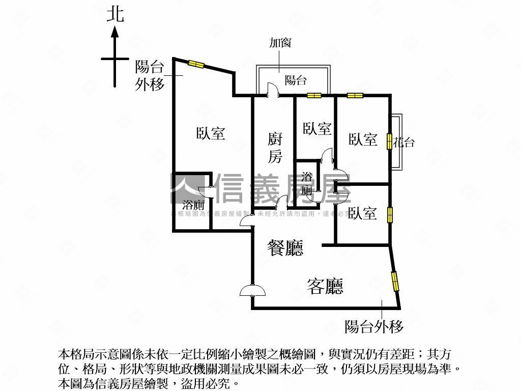極品裝潢高樓層四房車位房屋室內格局與周邊環境