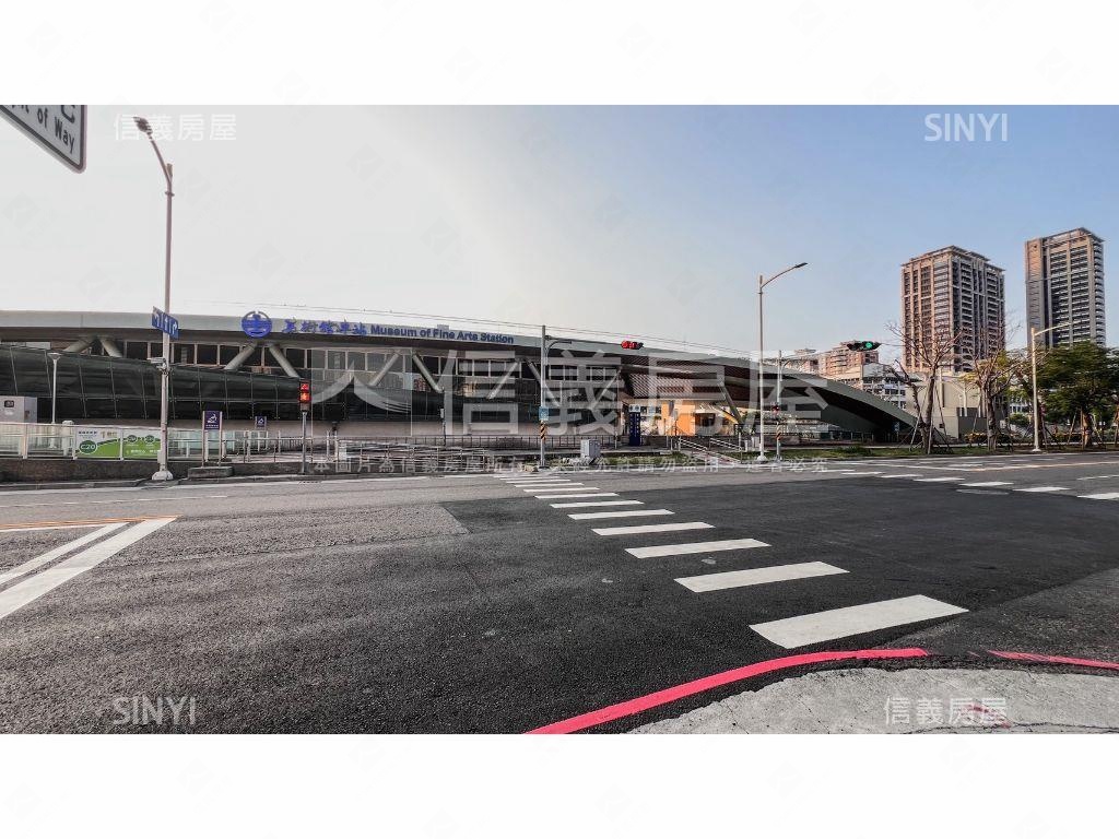 美術館方正大面寬店面房屋室內格局與周邊環境
