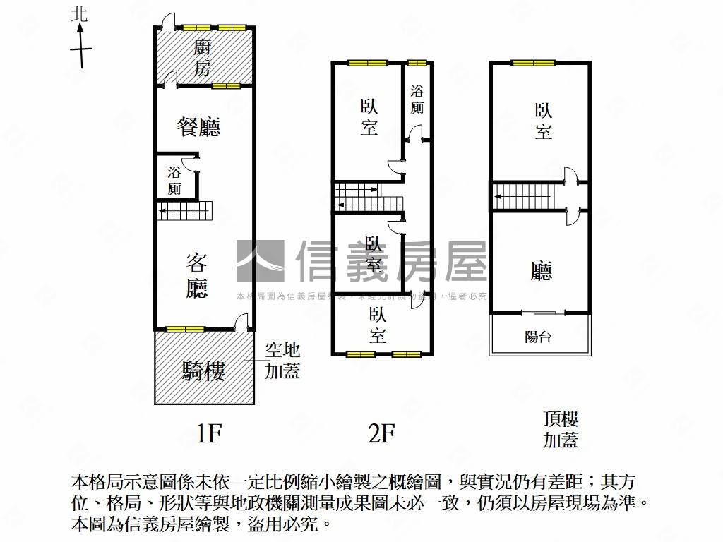 北區近公園活巷透天房屋室內格局與周邊環境