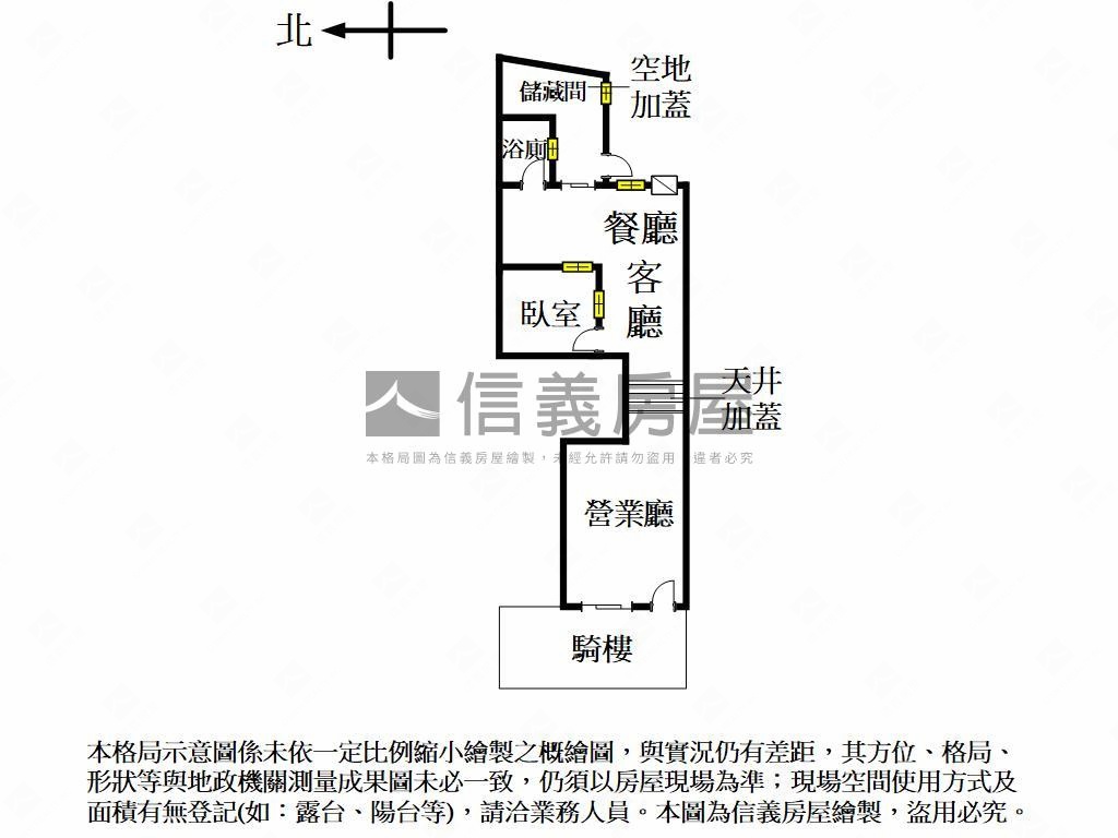 宜欣樹孝商圈大面寬店面房屋室內格局與周邊環境