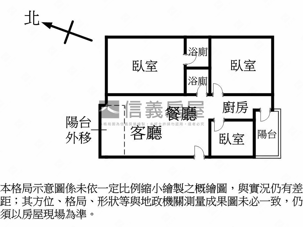 公園第一樓雙平車精美三房房屋室內格局與周邊環境