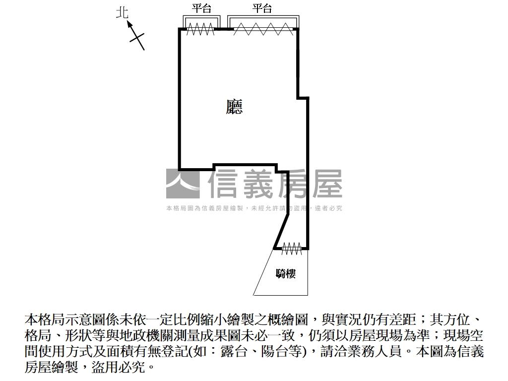 成功路朝南百市店面房屋室內格局與周邊環境